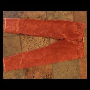 Pull & Bear burnt orange corduroy pants